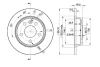 78BD1094 ICER Диск тормозной задний ford galaxy, vw sharan all 95>