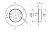 78BD3637 ICER Диск тормозной задний audi a4 1.6-1.9tdi 01>