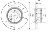 78BD2093 ICER Диск тормозной передний bmw e38 2.5-3.5 m51/m52/m57/m60/m62 94-01