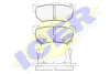 Превью - 180600 ICER Комплект тормозных колодок, дисковый тормоз (фото 3)