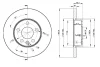 78BD3018 ICER Диск тормозной передний vw t4 90-03