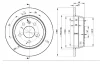 78BD6381 ICER Диск тормозной задний mb vito all 96-03