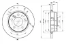 78BD2315 ICER Диск тормозной задний bmw e36/e46 1.6-2.0d m47/m50/m52 98>