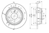 78BD4129 ICER Диск тормозной задний bmw e39 2.0-2.5td m47/m51/m52/m54 95-03