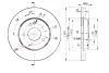 78BD3182 ICER Диск тормозной передний mb w202 2.0-2.8/2.0d/2.2d 93>