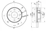 78BD5800 ICER Диск тормозной передний nissan sunny 1.4-2.0d 86-96