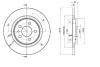 78BD4679 ICER Диск тормозной задний citroen c8, peugeot 807 2.0-3.0/2.2hdi 02>