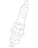 NCA3850HA2 JAGUAR Свеча зажигания jagu