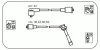 Превью - JPE124 JANMOR Комплект проводов зажигания (фото 2)