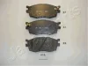 Превью - PA-K12AF JAPANPARTS Комплект тормозных колодок, дисковый тормоз (фото 2)