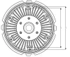 49002 NRF Сцепление, вентилятор радиатора