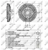 Превью - 49518 NRF Сцепление, вентилятор радиатора (фото 5)