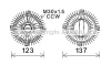 OLC557 AVA Сцепление, вентилятор радиатора