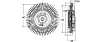 Превью - CFC 130 000P KNECHT/MAHLE Сцепление, вентилятор радиатора (фото 3)