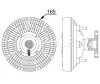 CFC 258 000P KNECHT/MAHLE Сцепление, вентилятор радиатора