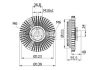 CFC 62 000S KNECHT/MAHLE Сцепление, вентилятор радиатора