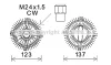 FDC447 PRASCO Сцепление, вентилятор радиатора