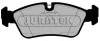Превью - JCP1300 JURATEK Комплект тормозных колодок, дисковый тормоз (фото 2)