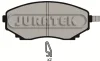Превью - JCP1445 JURATEK Комплект тормозных колодок, дисковый тормоз (фото 2)