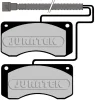 JCP1046 JURATEK Brake pad set, disc brake