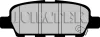 Превью - JCP1693 JURATEK Комплект тормозных колодок, дисковый тормоз (фото 4)