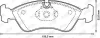 Превью - 571391D JURID Комплект тормозных колодок, дисковый тормоз (фото 3)