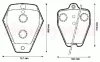 Превью - 571871J JURID Комплект тормозных колодок, дисковый тормоз (фото 3)