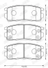 Превью - 573386J JURID Комплект тормозных колодок, дисковый тормоз (фото 4)