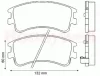 Превью - 572482J JURID Комплект тормозных колодок, дисковый тормоз (фото 3)