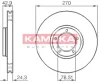 1031698 KAMOKA Тормозной диск