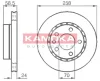 103376 KAMOKA Тормозной диск