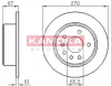 103478 KAMOKA Тормозной диск