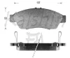 Превью - FK9042 KAISHIN Комплект тормозных колодок, дисковый тормоз (фото 2)