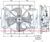 Превью - 85046 NISSENS Вентилятор, охлаждение двигателя (фото 6)