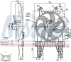 Превью - 85140 NISSENS Вентилятор, охлаждение двигателя (фото 6)
