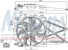 Превью - 85179 NISSENS Вентилятор, охлаждение двигателя (фото 6)