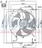 Превью - 85267 NISSENS Вентилятор, охлаждение двигателя (фото 6)