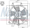 Превью - 85281 NISSENS Вентилятор, охлаждение двигателя (фото 6)