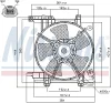 Превью - 85493 NISSENS Вентилятор, охлаждение двигателя (фото 6)