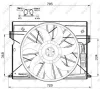 Превью - 47444 NRF Вентилятор, охлаждение двигателя (фото 3)