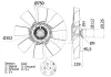 CFF 457 000S KNECHT/MAHLE Вентилятор, охлаждение двигателя