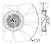 CFF 520 000P KNECHT/MAHLE Вентилятор, охлаждение двигателя
