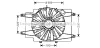 AL7506 PRASCO Вентилятор, охлаждение двигателя