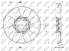 Превью - 49806 NRF Крыльчатка вентилятора, охлаждение двигателя (фото 2)