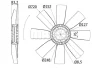 CFW 12 000S KNECHT/MAHLE Крыльчатка вентилятора, охлаждение двигателя