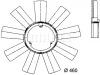 Превью - CFW 18 000P KNECHT/MAHLE Крыльчатка вентилятора, охлаждение двигателя (фото 3)