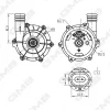 Превью - GEW-BE009 GMB Дополнительный водяной насос (фото 5)