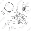 Превью - GEW-PS004 GMB Дополнительный водяной насос (фото 6)
