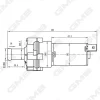 Превью - GEW-VW016 GMB Дополнительный водяной насос (фото 5)
