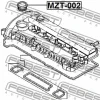 Превью - MZT-002 FEBEST Прокладка, маслоналивная горловина (фото 2)